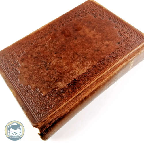 RARE!!! Antique Dutch Leather Bound Bijbel - First Page Torn, Otherwise Very Good Condition!!!