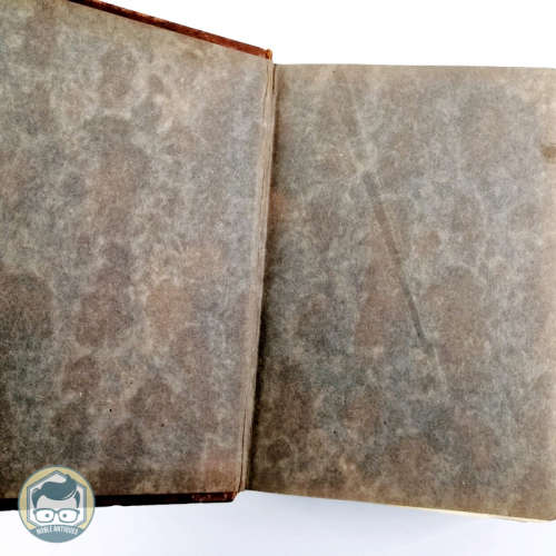 RARE!!! Antique Dutch Leather Bound Bijbel - First Page Torn, Otherwise Very Good Condition!!!