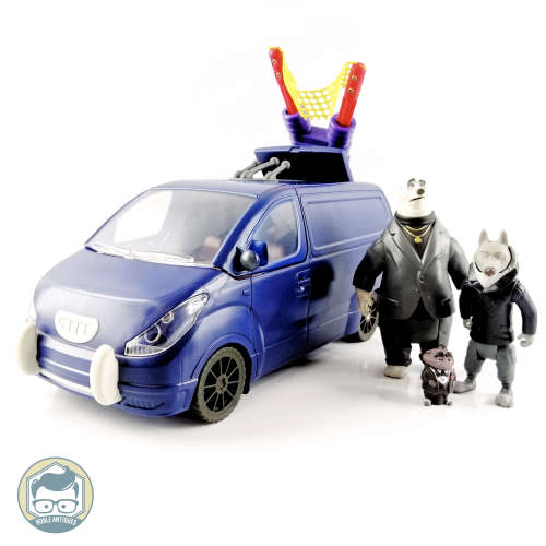 Super Cool!!! Large Original TOMY Mr. Otterton`s Cature Vehicle and Figurines!!!