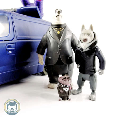 Super Cool!!! Large Original TOMY Mr. Otterton`s Cature Vehicle and Figurines!!!