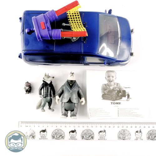 Super Cool!!! Large Original TOMY Mr. Otterton`s Cature Vehicle and Figurines!!!