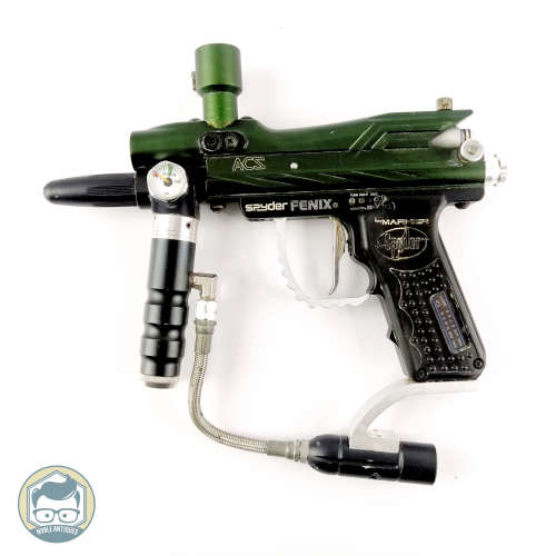 Original ACS Spyder Fenix Marker Paintball Gun!!! Not Tested!!!