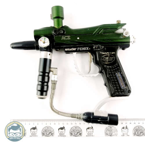 Original ACS Spyder Fenix Marker Paintball Gun!!! Not Tested!!!