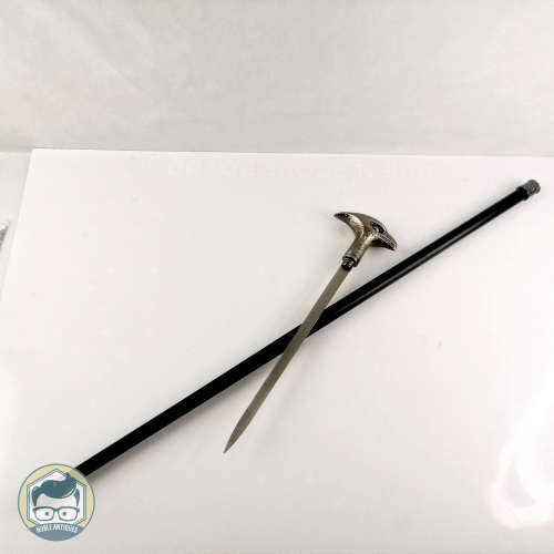 Detailed Metal Eagle Head Handle With Retractable Sword Walking Stick!!! Like New!!!