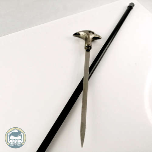 Detailed Metal Eagle Head Handle With Retractable Sword Walking Stick!!! Like New!!!