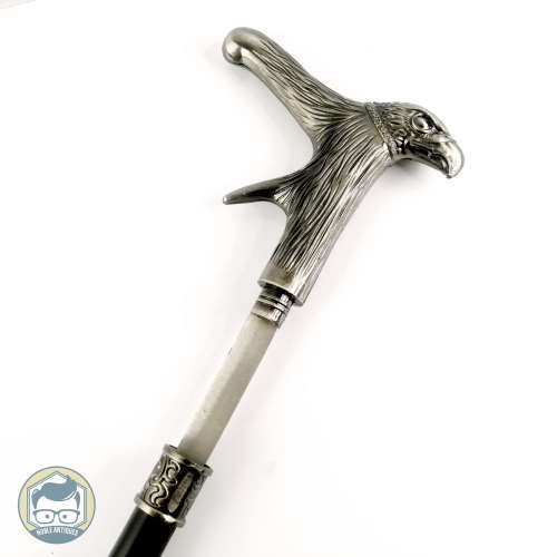 Detailed Metal Eagle Head Handle With Retractable Sword Walking Stick!!! Like New!!!