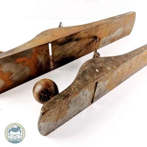 Two Large Vintage Wood Planes - Restoration or Parts Only!!!