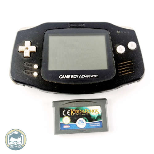 Original Working Game Boy Advance and Lord of the Rings Game - No Battery Cover