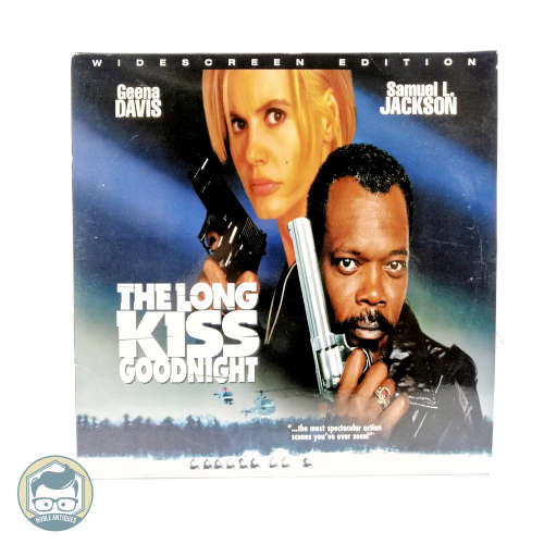 Vintage Large LASERDISC - The Long Kiss Goodnight, Like New