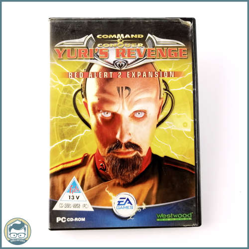 2001 Command and Conquer Yuri`s Revenge (Case and Disk Good Condition)