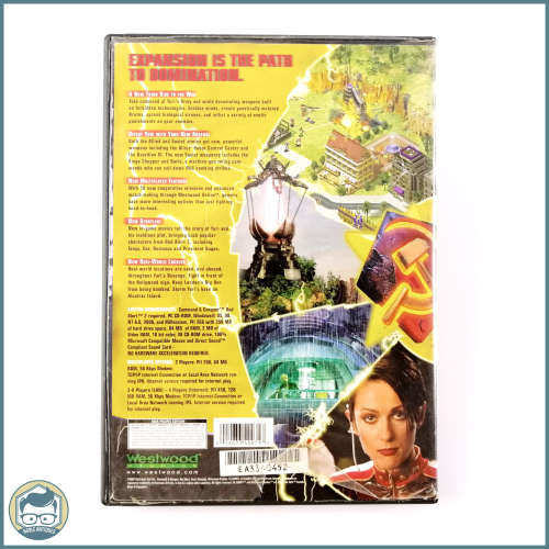 2001 Command and Conquer Yuri`s Revenge (Case and Disk Good Condition)