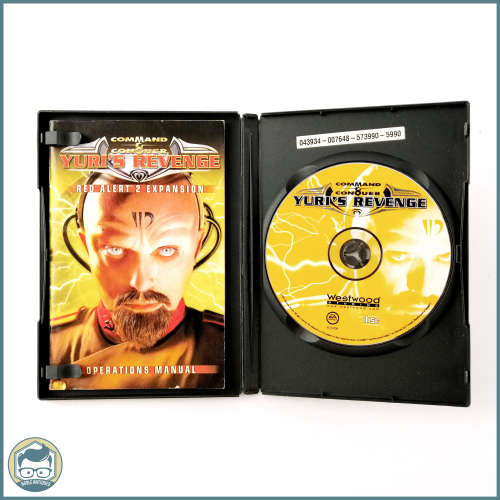 2001 Command and Conquer Yuri`s Revenge (Case and Disk Good Condition)