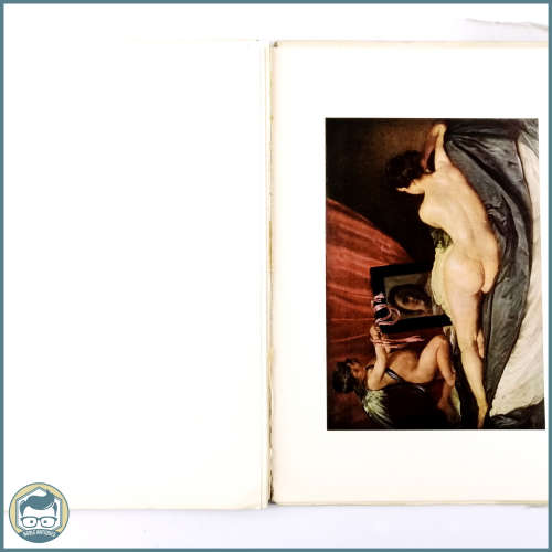 Large Original 1950`s Abrams Art book - Great Paintings Of The Nude With Color Plates!!!