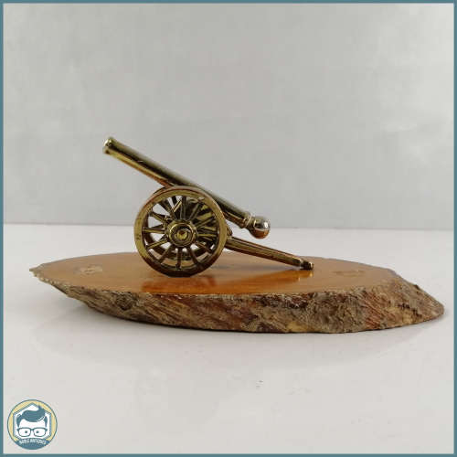 Vintage Brass Mounted Display Canon!!!