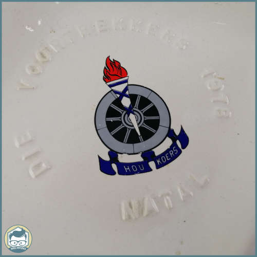 Vintage 1976 Voortrekker Porcelain Biscuit Tray!!!