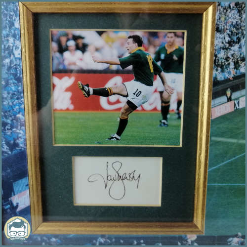 LARGE Framed Signed Special Limited Edition 73/500 The Drop 1995 Rugby World Cup!!! 1200mm x 600mm