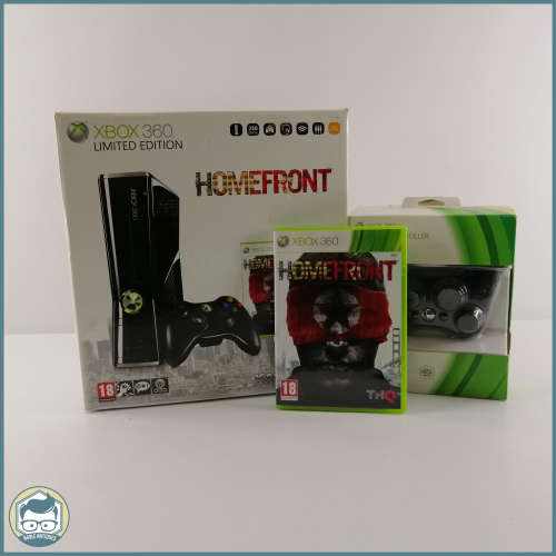 Boxed XBox 360 Homefront Limited Edition Console + Extra Controller!!!Tested and Working Condition!!