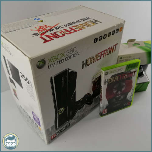 Boxed XBox 360 Homefront Limited Edition Console + Extra Controller!!!Tested and Working Condition!!