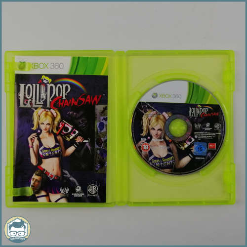 XBox 360 Lollipop Chainsaw!!! Tested and Working Condition!!