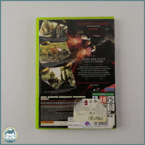 XBox 360 Bayonetta!!! Tested and Working Condition!!