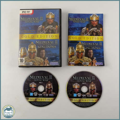 Boxed Original Medieval II Total War and Kingdoms!!! Fantastic Condition!!