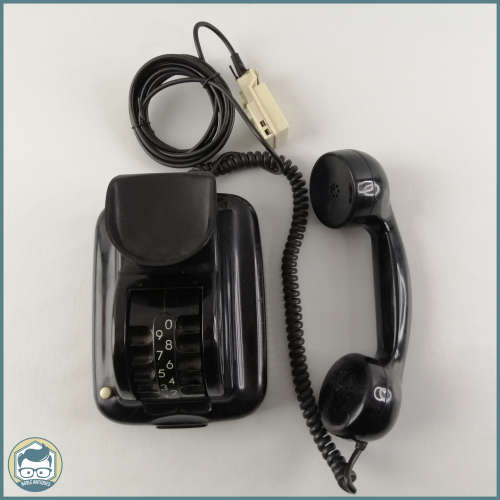 Super Rare!!! Vintage 1950`s Siemens Drum Dialer Telephone!!!