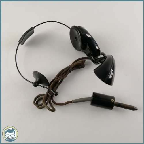 Super Rare!!! Vintage 1930`s Telephone Exchange/Switchboard Headset!!!