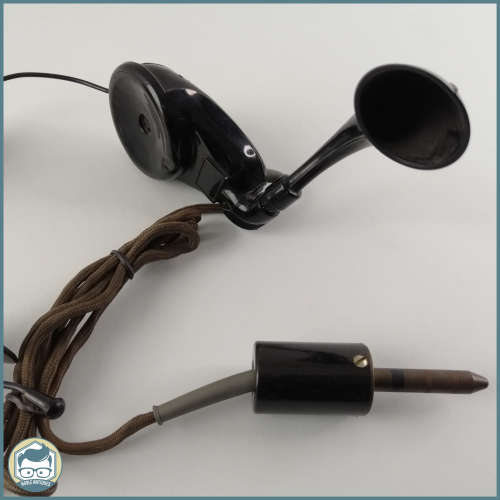 Super Rare!!! Vintage 1930`s Telephone Exchange/Switchboard Headset!!!