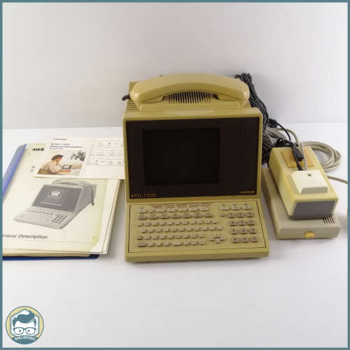 Super Rare!!! Vintage 1980`s Siemens Bitel Videotex Telephone!!!
