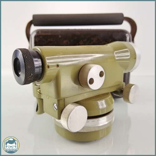 Vintage c1950`s GKO Kern Aarau Theodolite, Made In Switzerland + Original Bakelite Case