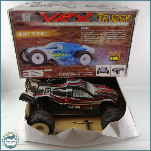 SUPER COOL!!! MASSIVE Boxed 1/8 Scale 4WD Nitro Powered VRX-1 Truggy!!! Not Tested!!! 600mm!!!