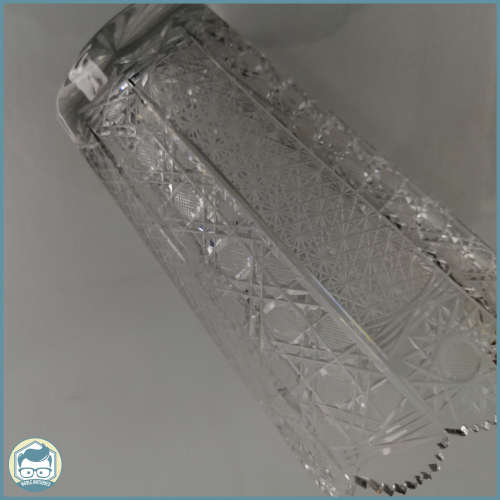 Magnificent!!! Polish Cut Crystal Flower Vase!!!