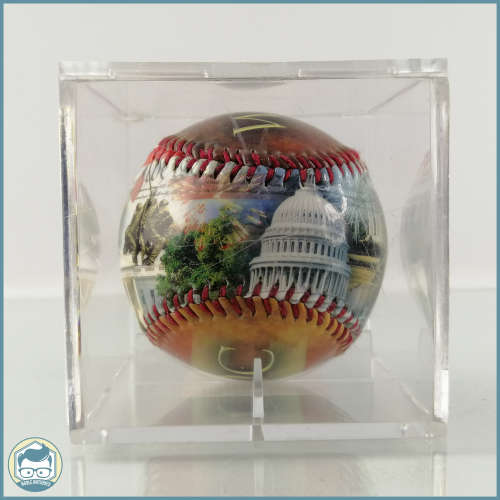 Original Cased Washington DC Baseball!!!
