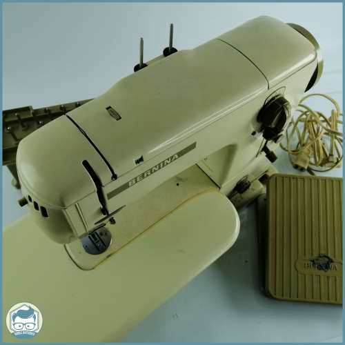 Large Complete Cased Bernina Sewing Machine!!! Not Tested, Selling as display or Parts!!!