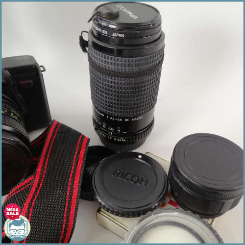 Vintage 35mm Film Ricoh KR-10m Camera Kit!!!