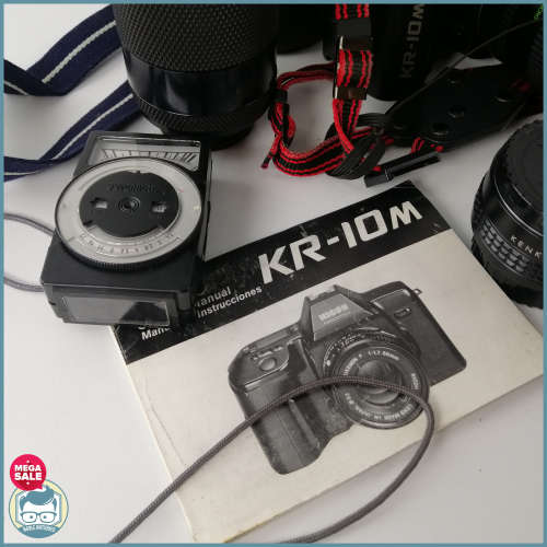 Vintage 35mm Film Ricoh KR-10m Camera Kit!!!