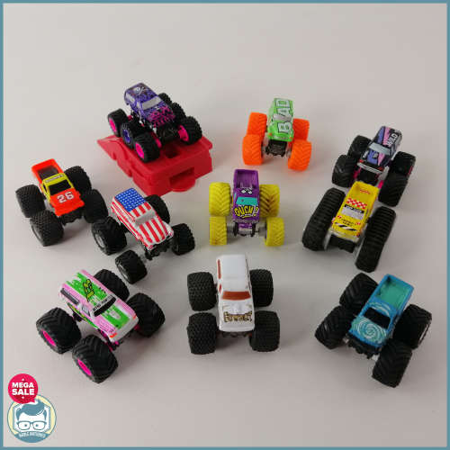 Original Vintage Micro Machines Monster Truck Collection!!!
