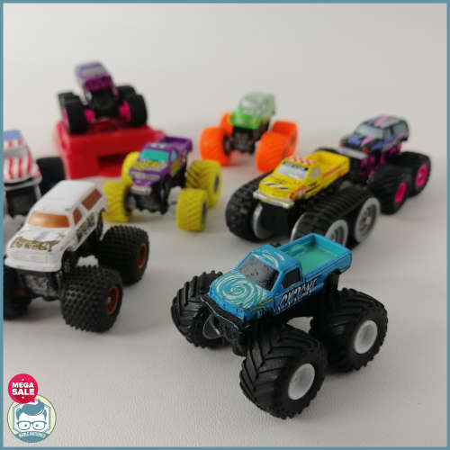 Original Vintage Micro Machines Monster Truck Collection!!!