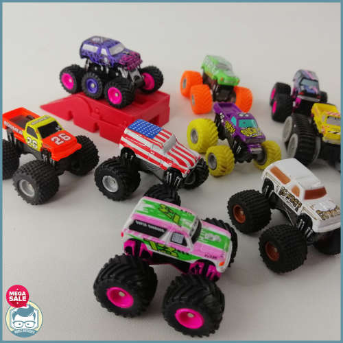 Original Vintage Micro Machines Monster Truck Collection!!!