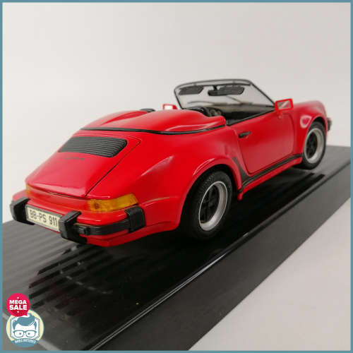 Large Highly Detailed Die Cast Metal Maisto 1989 Porsche 911 Speedster Scale 1:18!!!