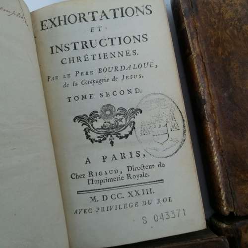 Fantastic!!! Original Leather Bound 1700`s Latin Book Collection!!! Bid For All!!!