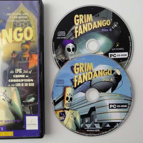 Original 2006 Grim Fandango!!! PC
