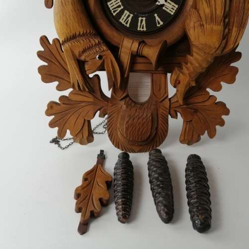 LARGE 600mm West German Cuckoo Clock, Parts or restoration Only!!!