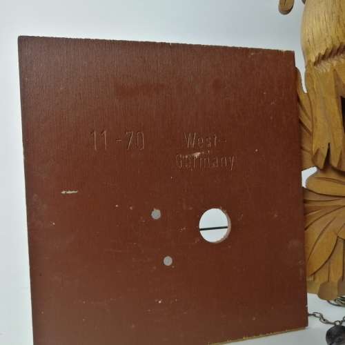LARGE 600mm West German Cuckoo Clock, Parts or restoration Only!!!