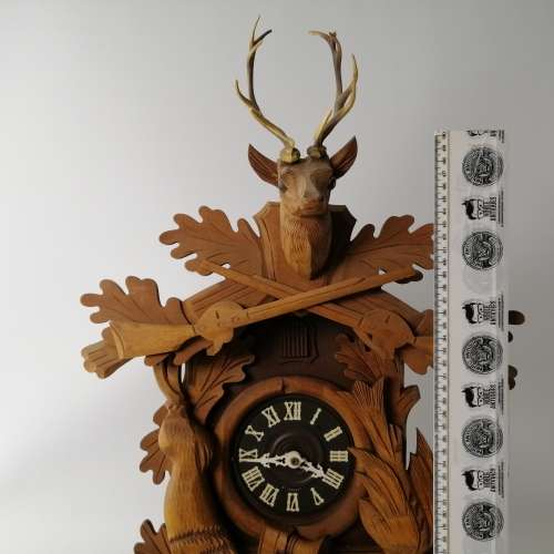 LARGE 600mm West German Cuckoo Clock, Parts or restoration Only!!!