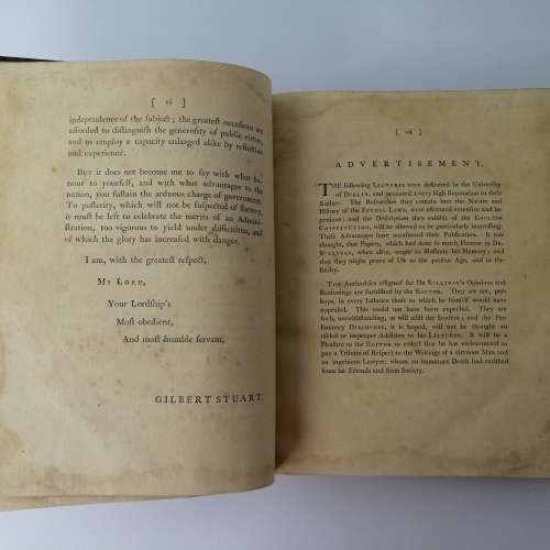 1776 Leather Bound Historical Treatise on the Feudal Law of England!!!