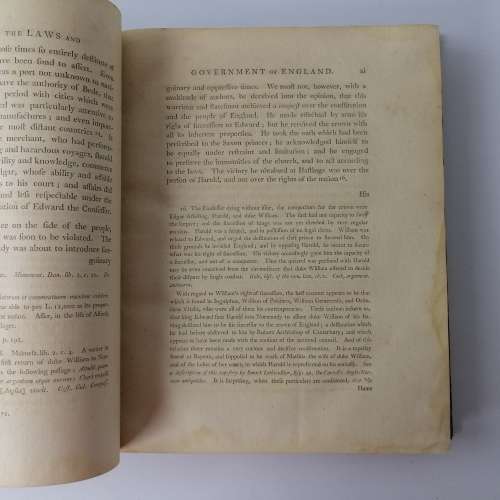 1776 Leather Bound Historical Treatise on the Feudal Law of England!!!