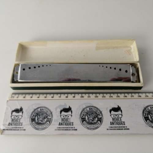 Original Boxed Vintage Blessing Metal Harmonica!!