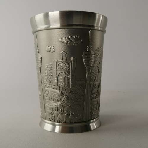 Ornate Malaysian Pewter Mug!!!