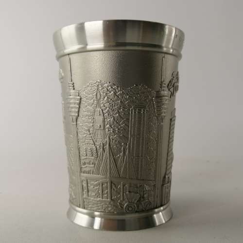Ornate Malaysian Pewter Mug!!!